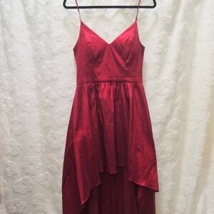 b darlin red high low dress B Darlin | Dresses | B Darlin Red High Low Sundress Spaghetti Strap